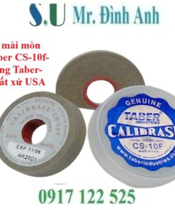 Đá mài mòn Taber CS-10f – Giải pháp kiểm tra mài mòn nhẹ chuẩn USA