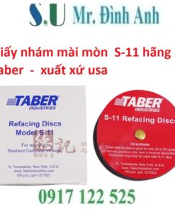 Giấy Nhám Mài Mòn S-11 - Giải Pháp Tái Tạo Đá Mài Taber Triệt Để