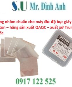 Màng Nhôm Chuẩn Cho Máy Đo Độ Bục Giấy Carton