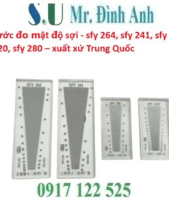 Thước đo mật độ sợi – Công cụ đánh giá chất lượng vải