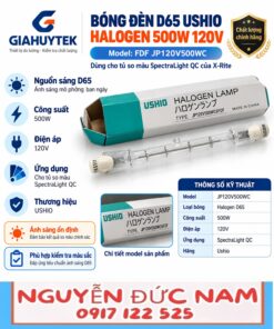Bóng Ushio FDF 500W 120V – Nguyễn Đức Nam 0917 122 525